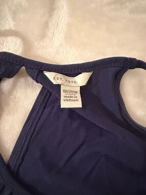 Cato Navy Maxi Dress